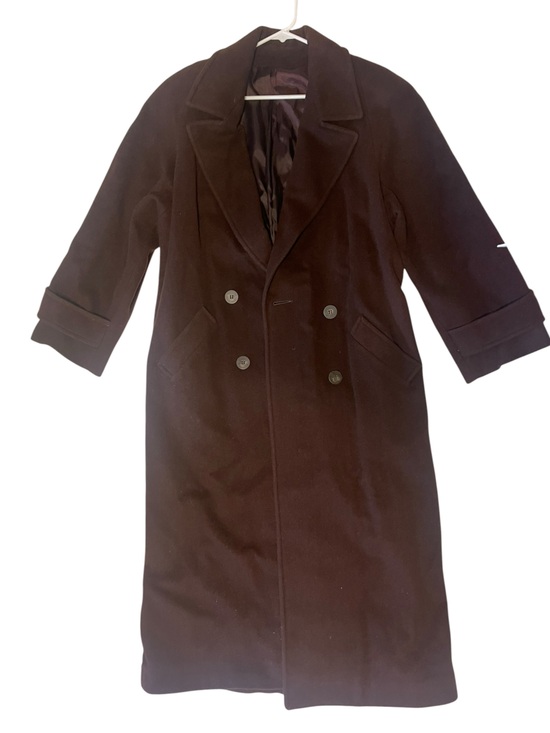 Harold's Jackets & Blazers - Harold's Double-Breasted Trench Coat in Brown
